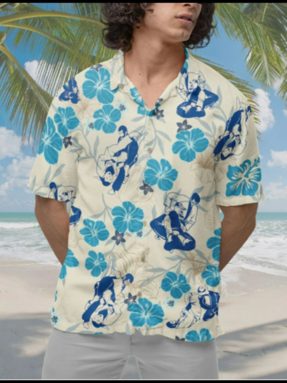 Jiu Jitsu Hawaiian Shirt: BJJ MMA Short-Sleeve Button-Down